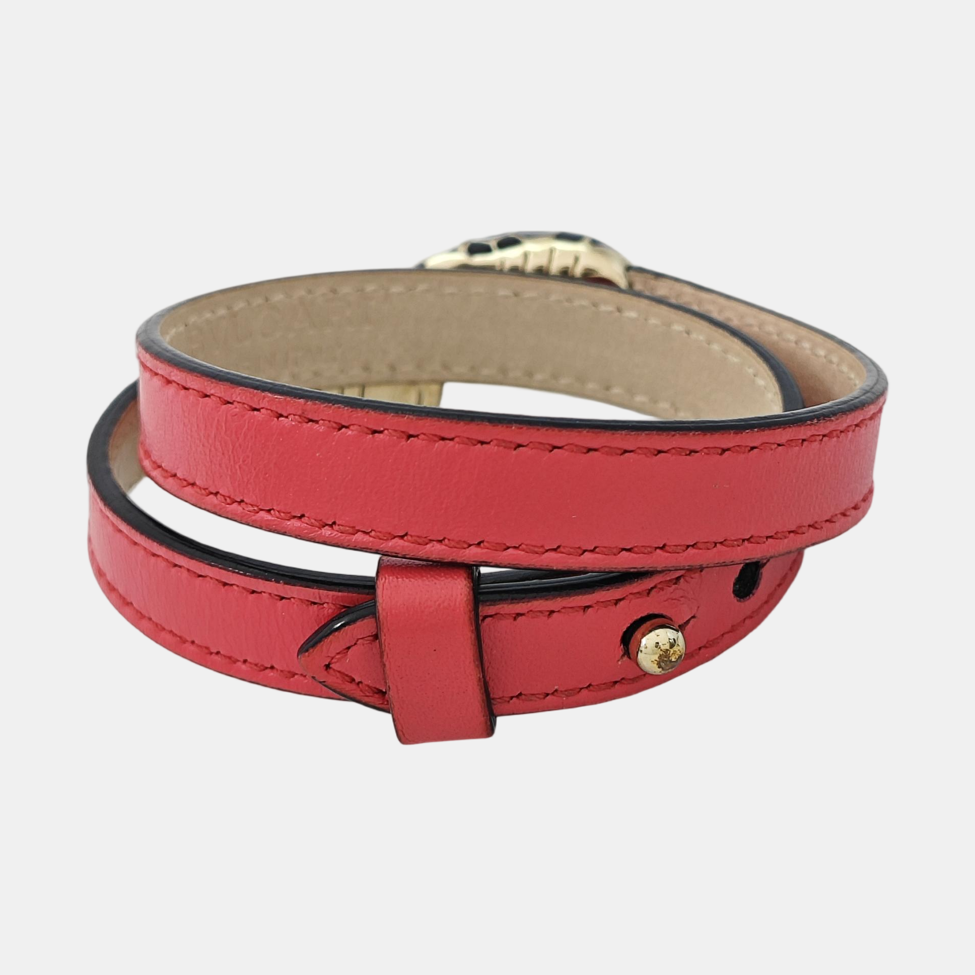 SERPENTI Brass Pink Bracelet