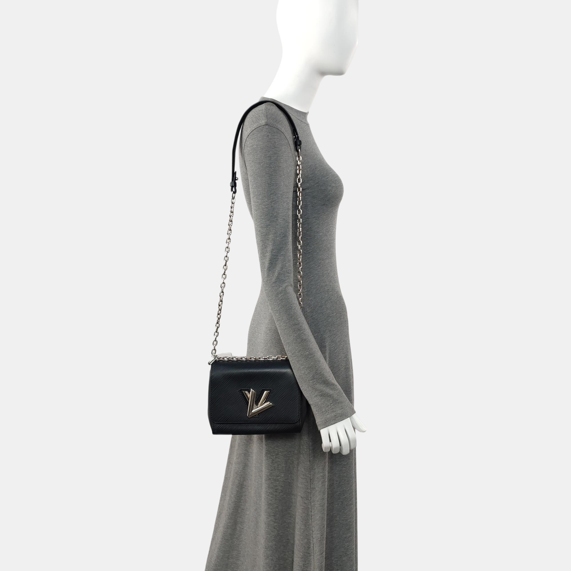 Authenticated pre-owned  TWIST PM Epi Black - Shoulder Bag at Looply