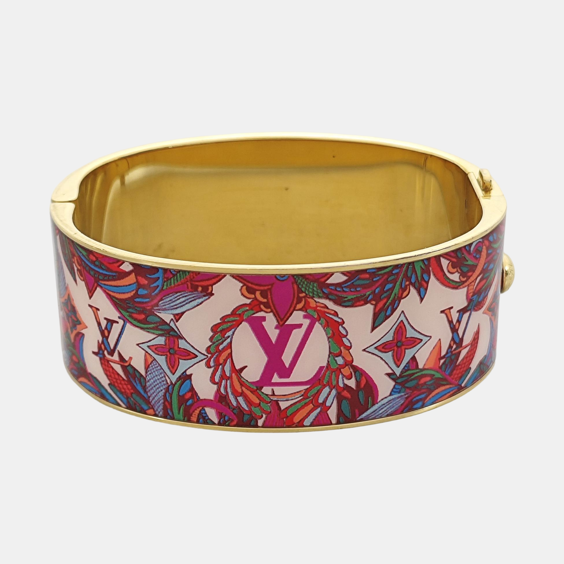 LV CONFIDENTIAL Metal Multicolor Bangle