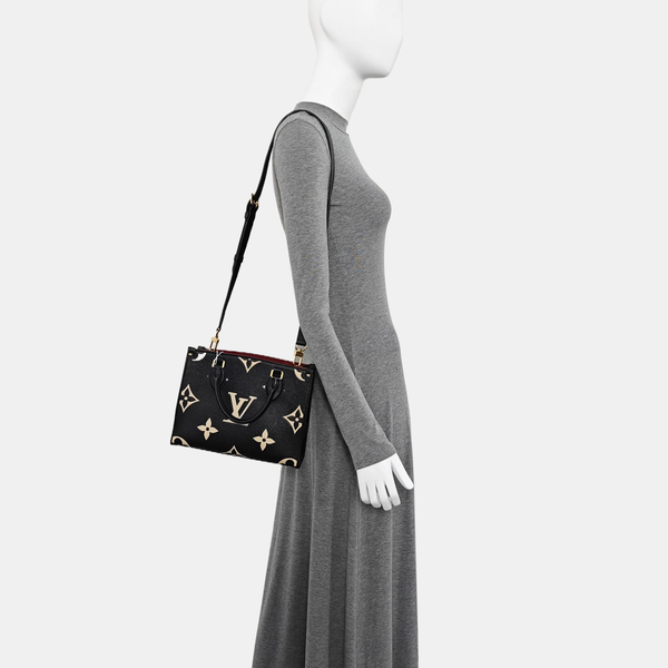 ONTHEGO PM Calfskin Black