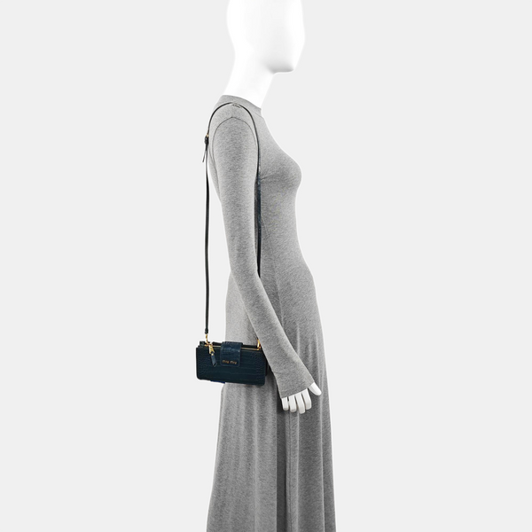 Calfskin Shoulder Bag Green