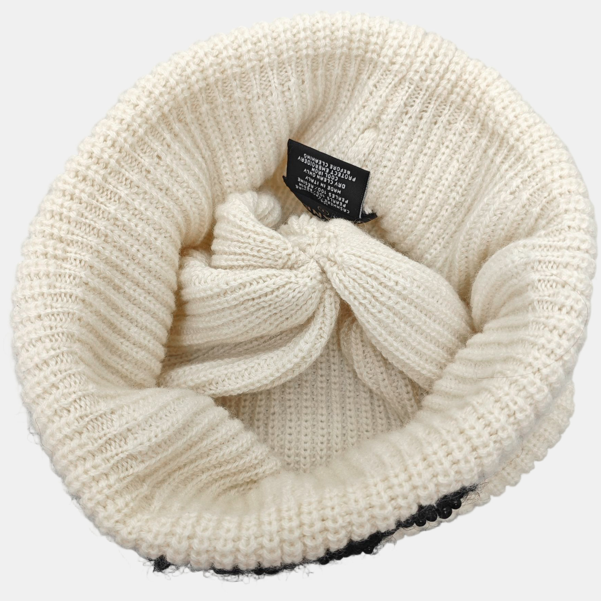 Cashmere Hat White