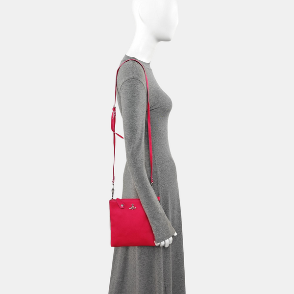 Calfskin Shoulder Bag Red