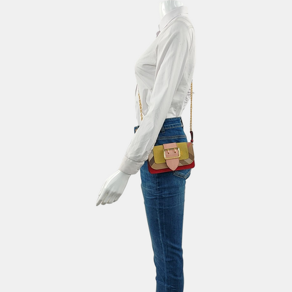 Buckle Calfskin Multicolor