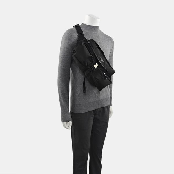 Nylon Belt Bag Black