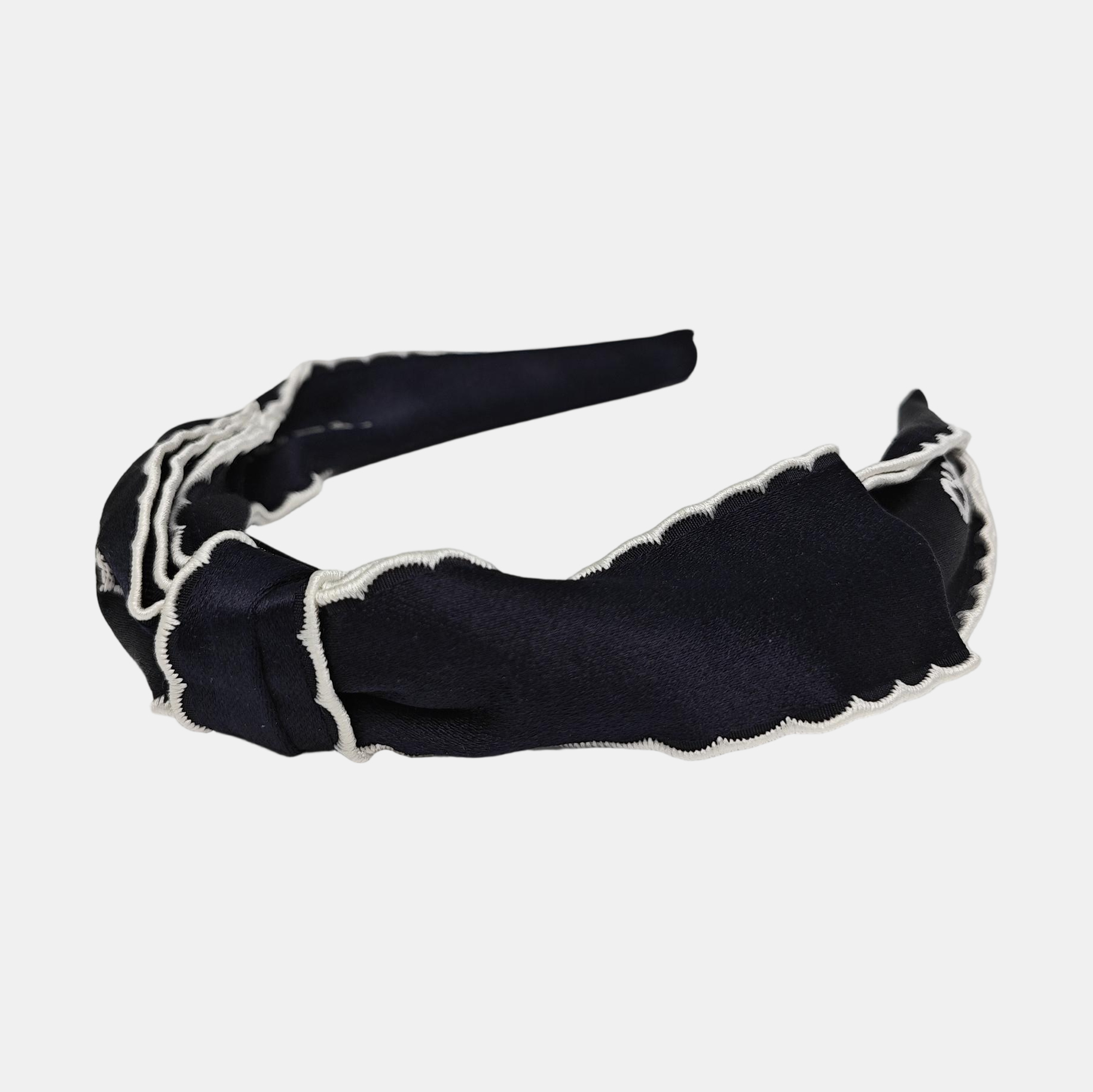 Fabric Hairband Black
