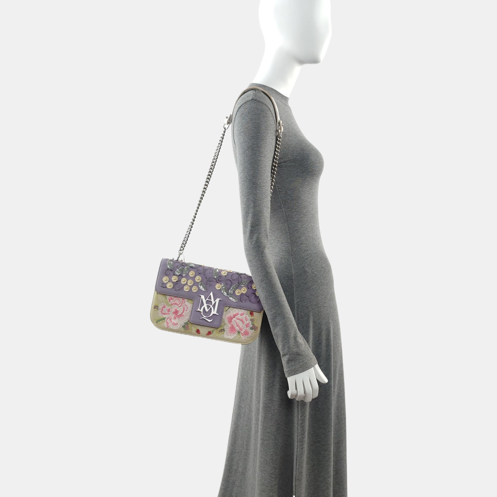 Fabric Shoulder Bag Multicolor