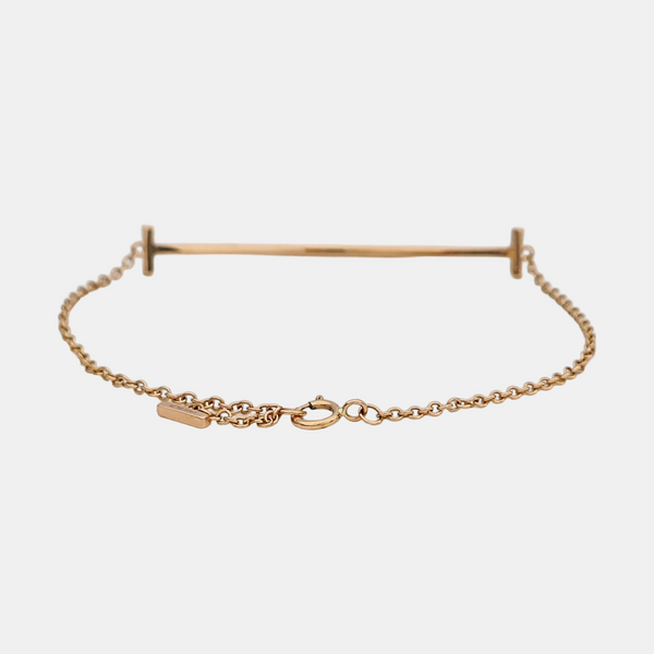 Tiffany T 18k Rose Gold Bracelet