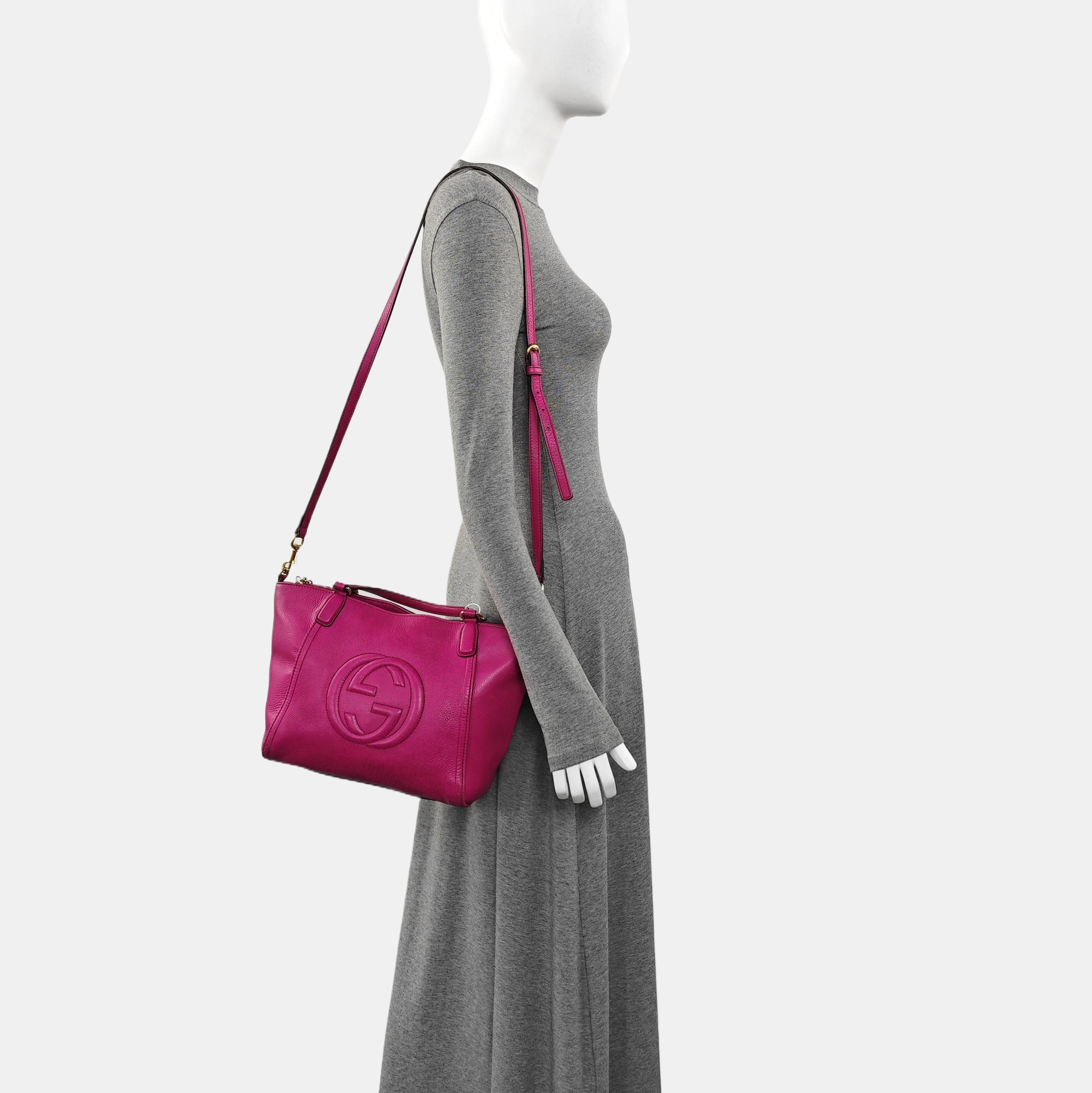 Soho Small Calfskin Red