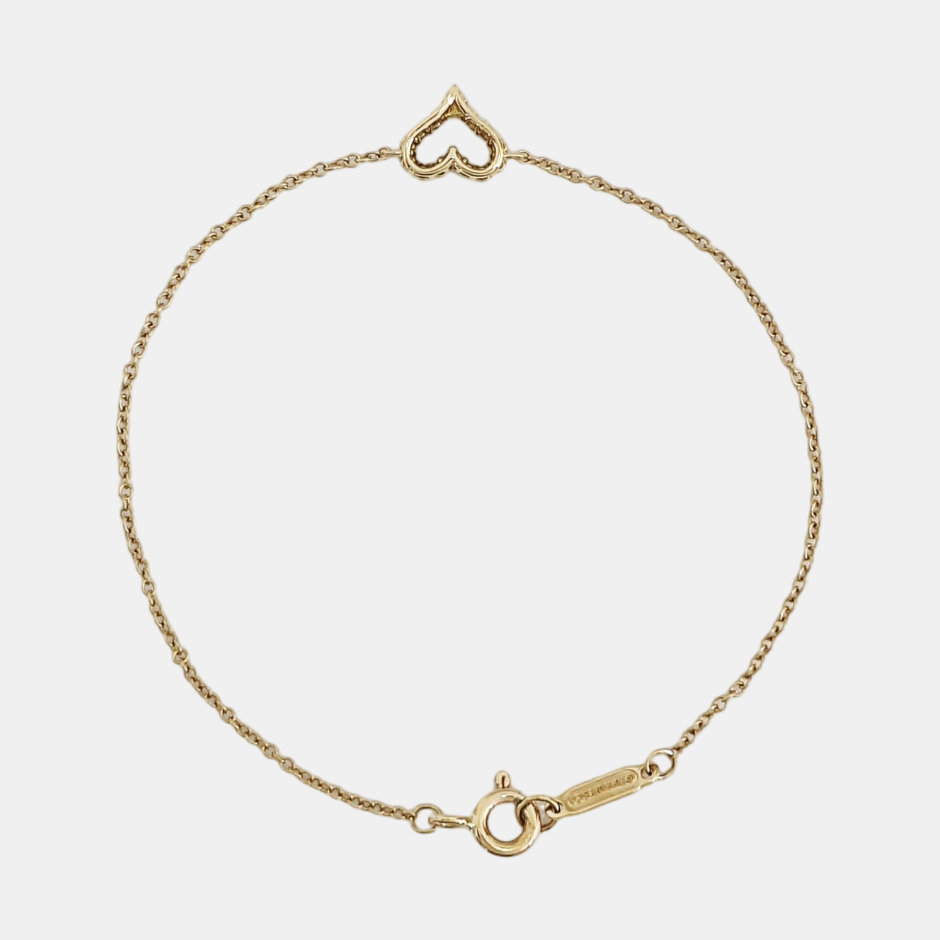 Tiffany Hearts 18k Gold Bracelet