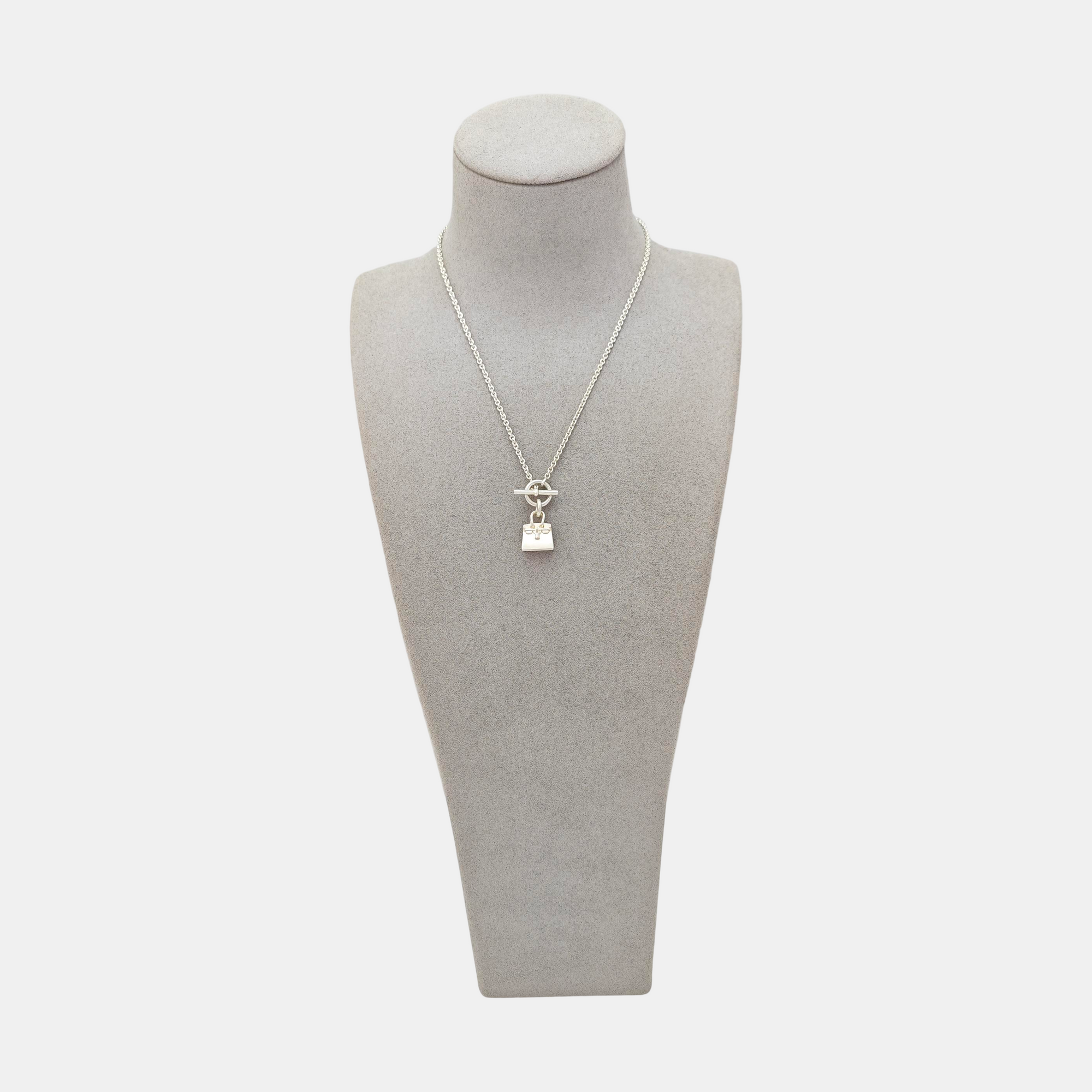 Amulettes Birkin 925 Sterling Silver Necklace