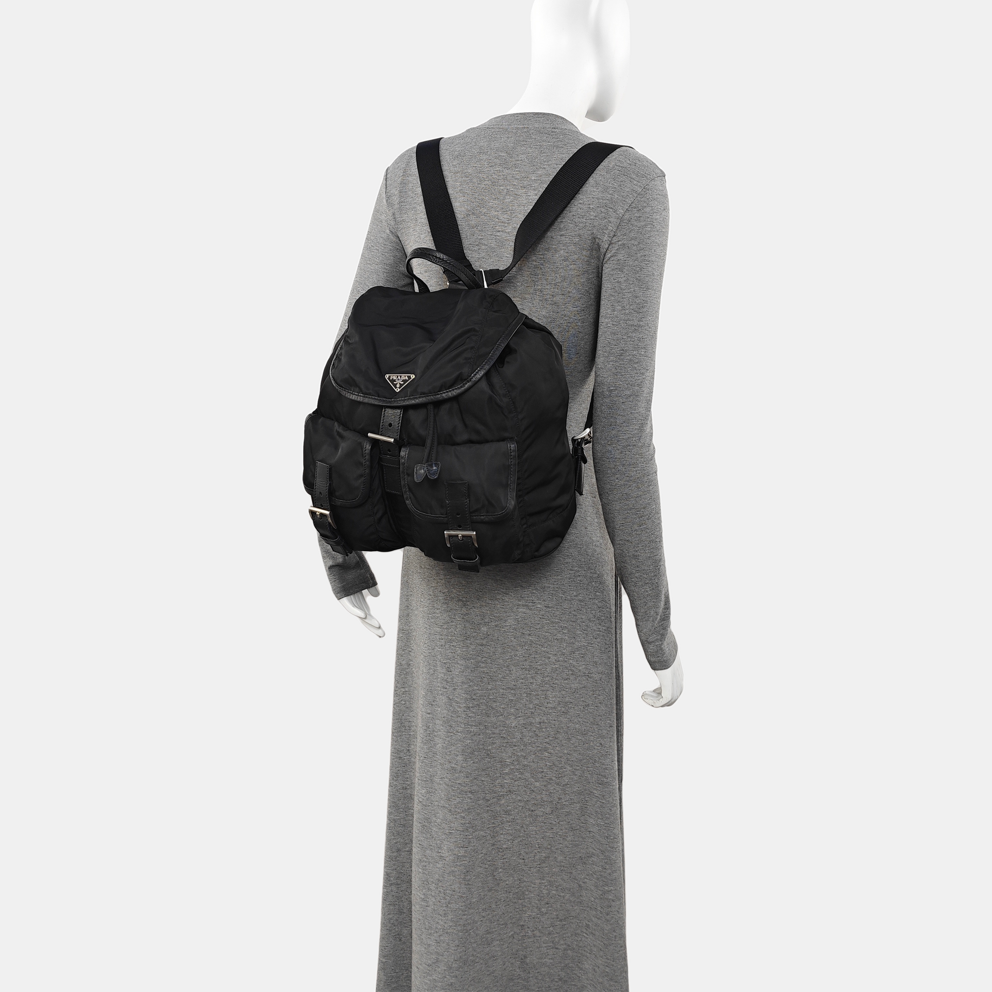 Re-Nylon Nylon Black