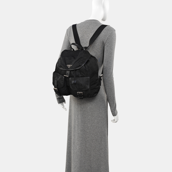 Re-Nylon Nylon Black