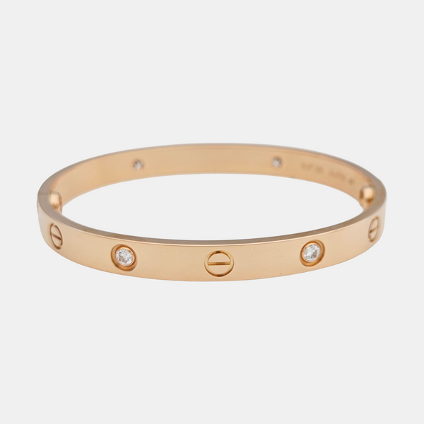 LOVE 18k Rose Gold Bangle