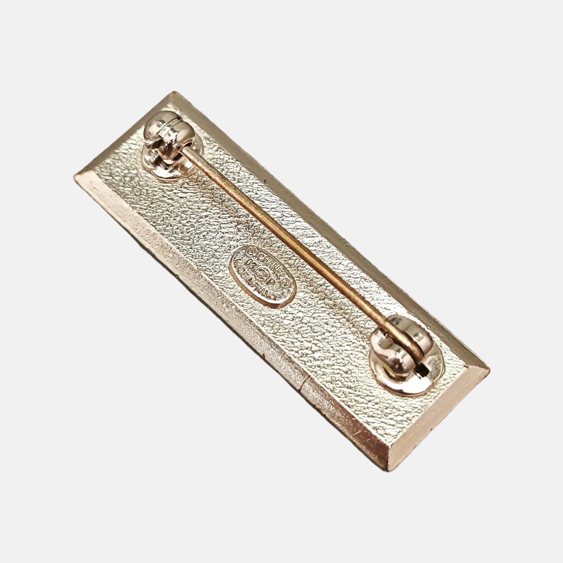 Metal Gold Brooch
