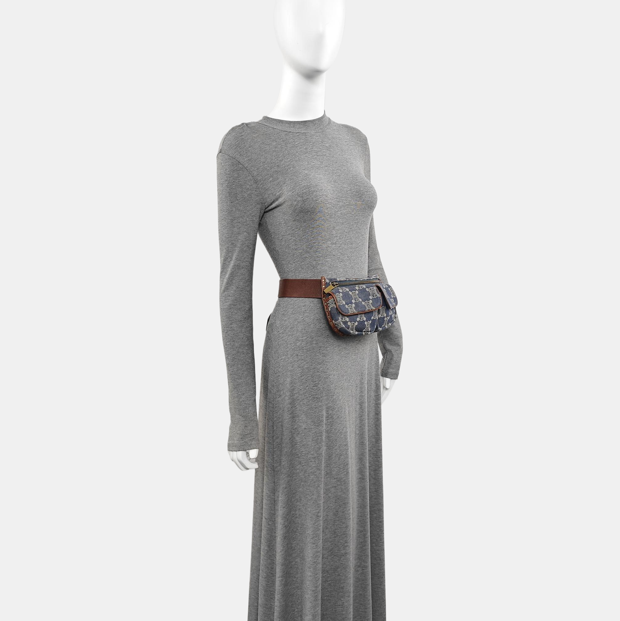 Canvas Belt Bag Blue