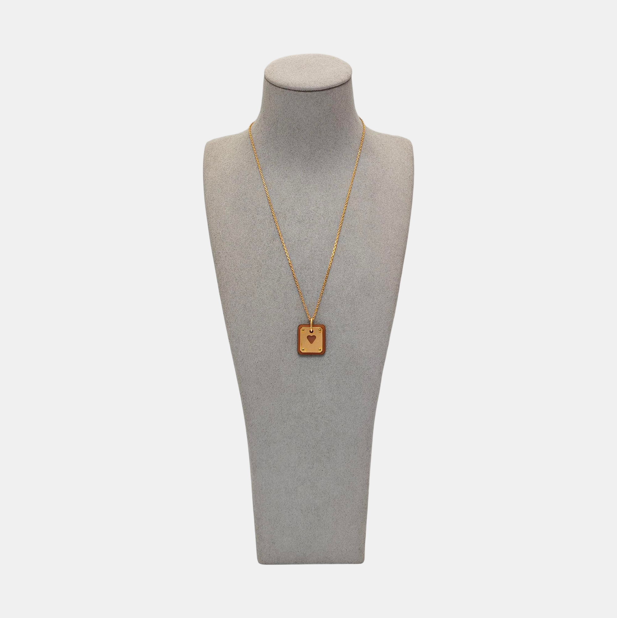 As De Coeur Metal Rose Gold Necklace