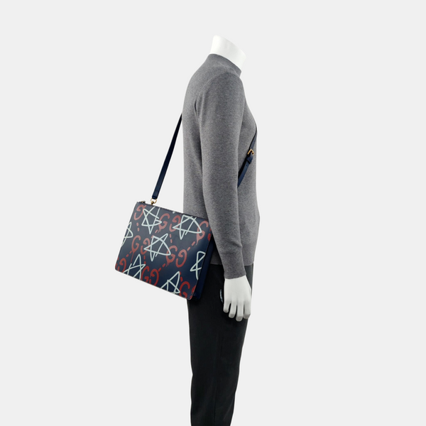 Calfskin Shoulder Bag Multicolor
