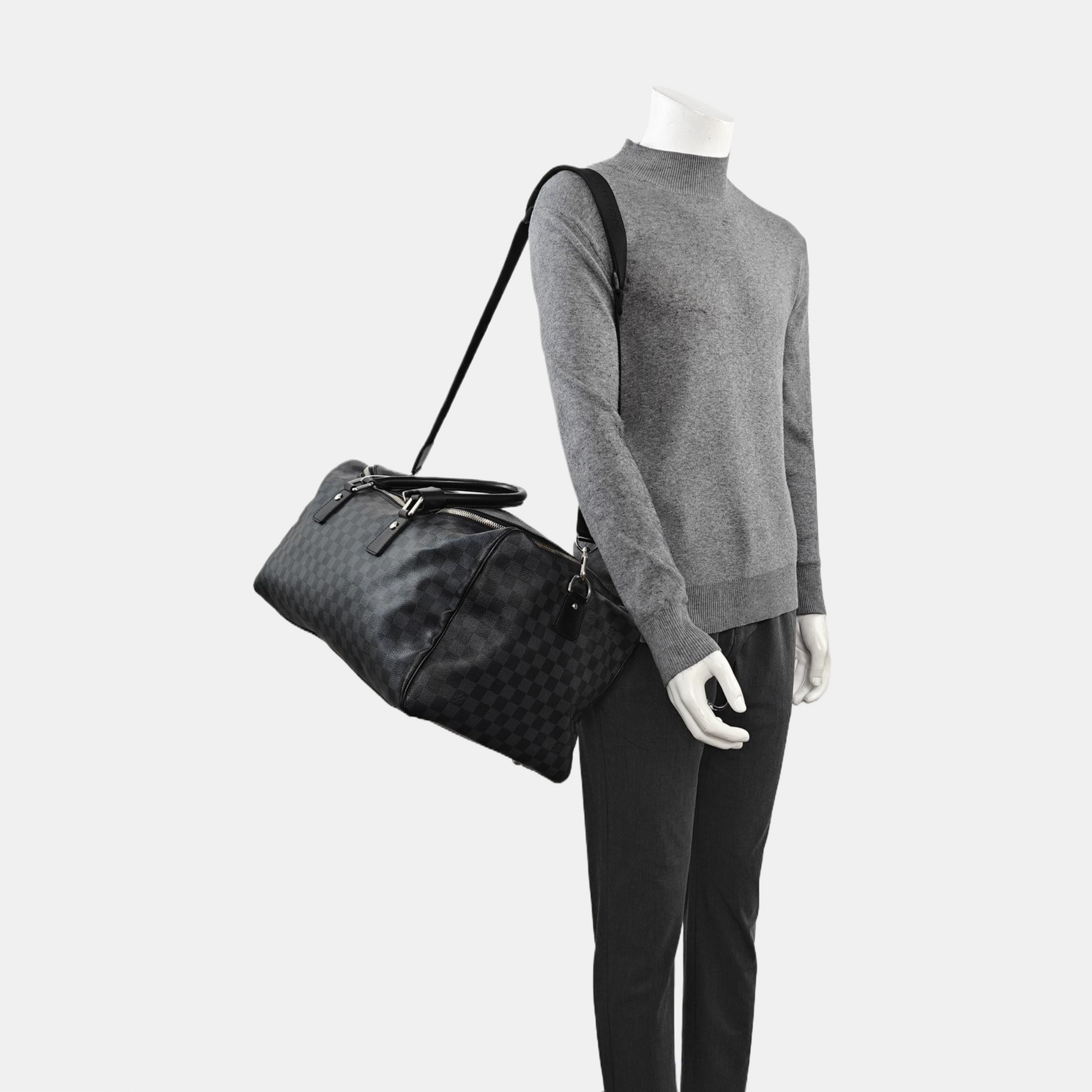 ROADSTER Damier Graphite Coated Canvas Gray