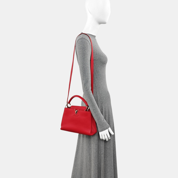 CAPUCINES BB Calfskin Red
