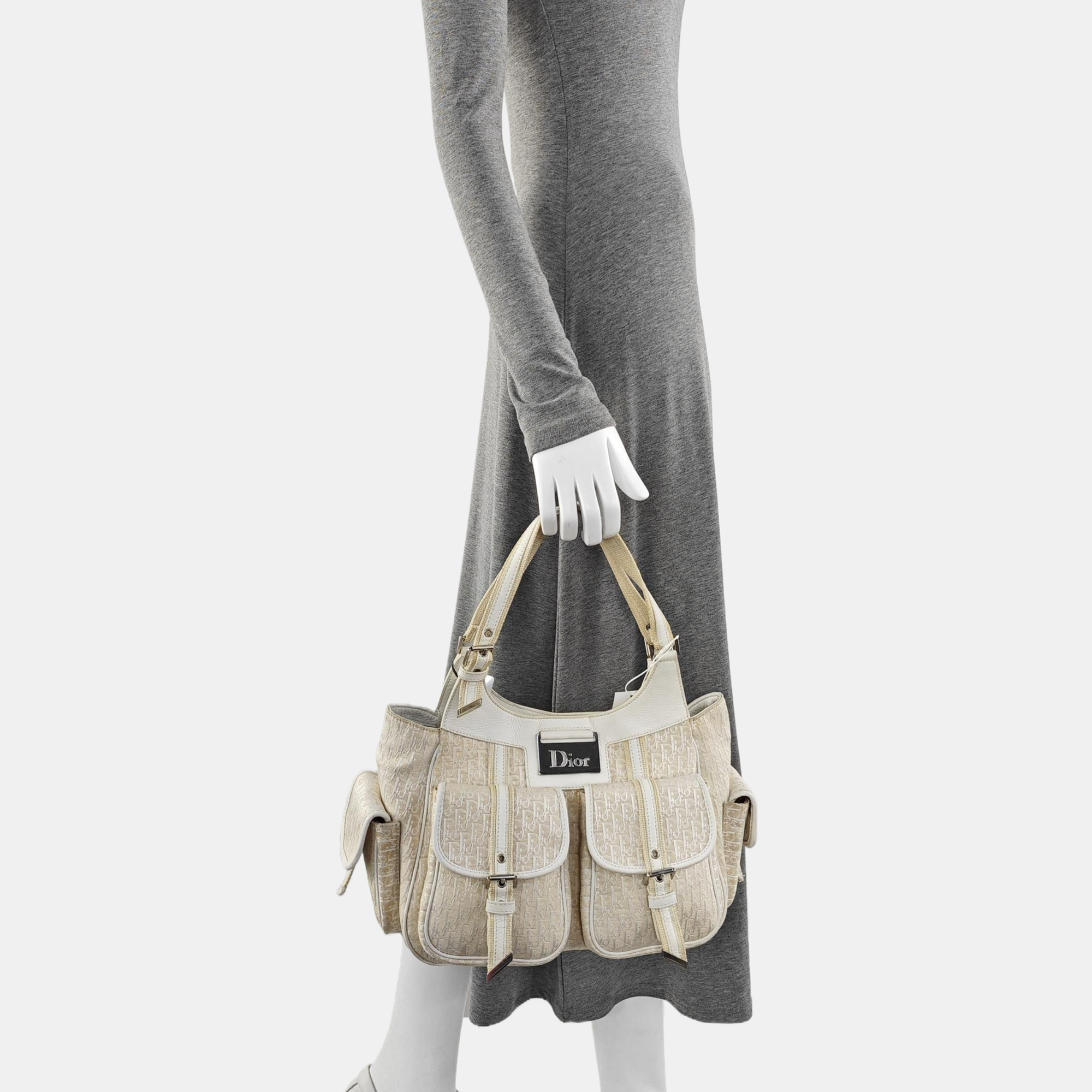 Street Chic Oblique Nylon White