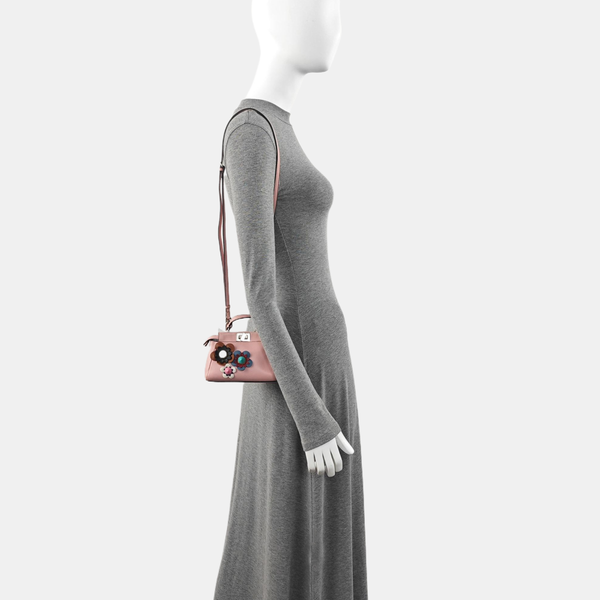 Authenticated pre-owned  Peekaboo Mini Calfskin Pink - Shoulder Bag at Looply