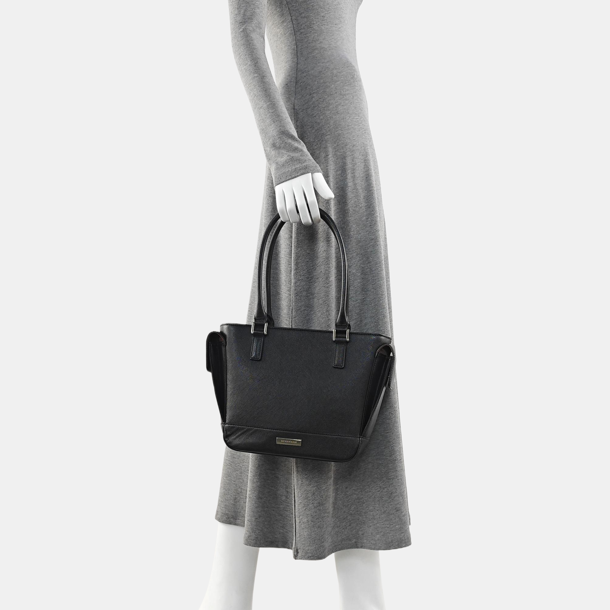 Calfskin Tote Bag Black