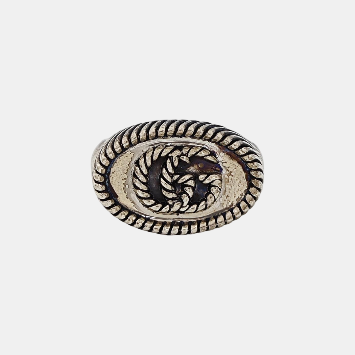 GG Running 925 Sterling Silver Ring HK 11