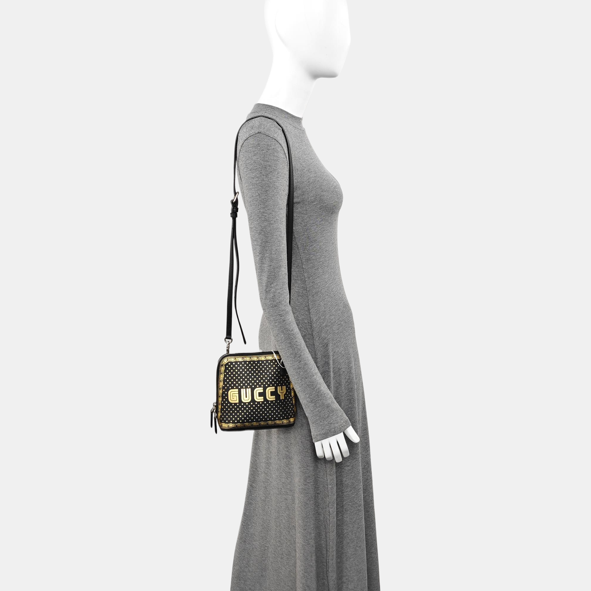 Gucci X Sega Calfskin Black