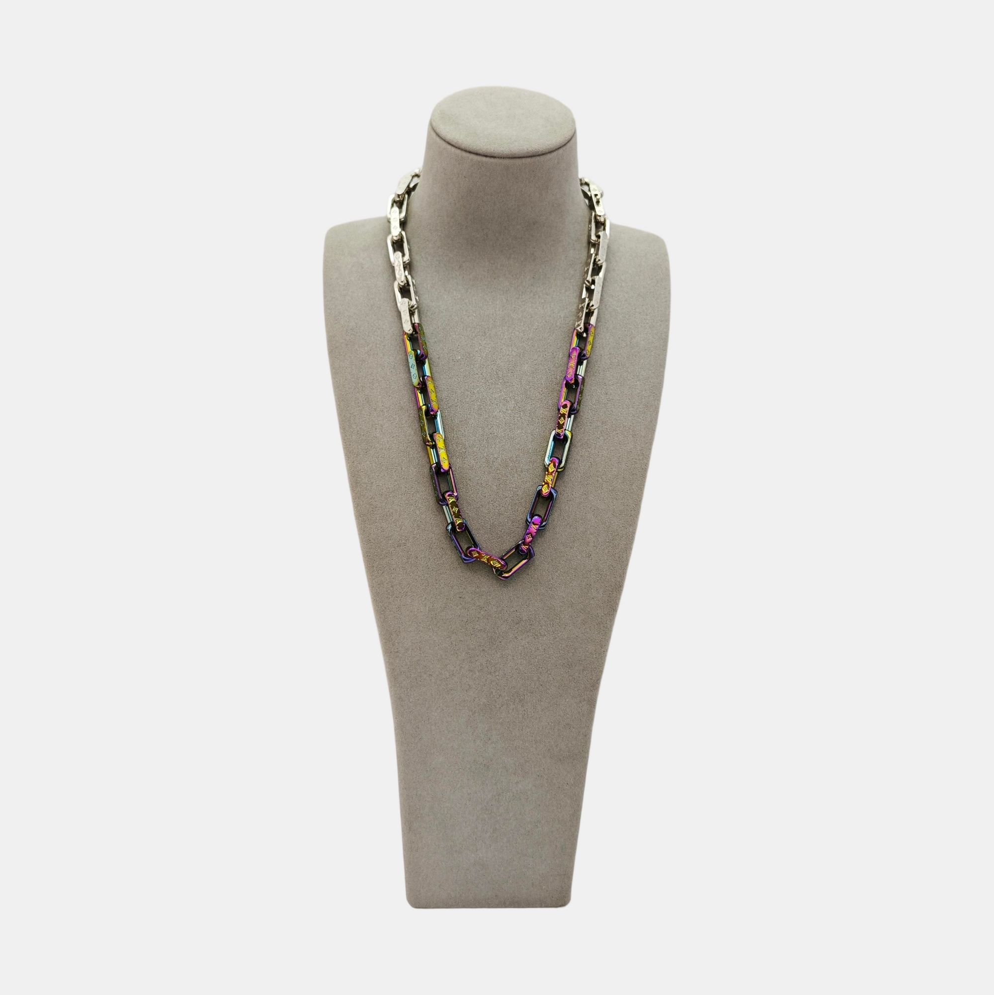 MONOGRAM COLORS Metal Silver Necklace