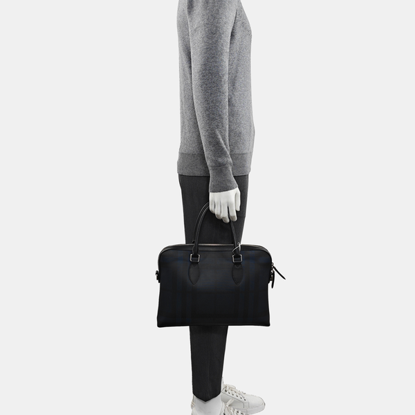 Special Material Top Handle Bag Black