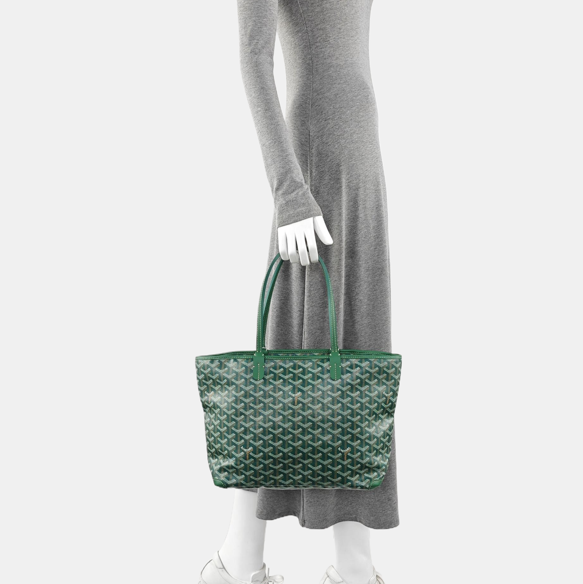 Artois Coated Canvas Green