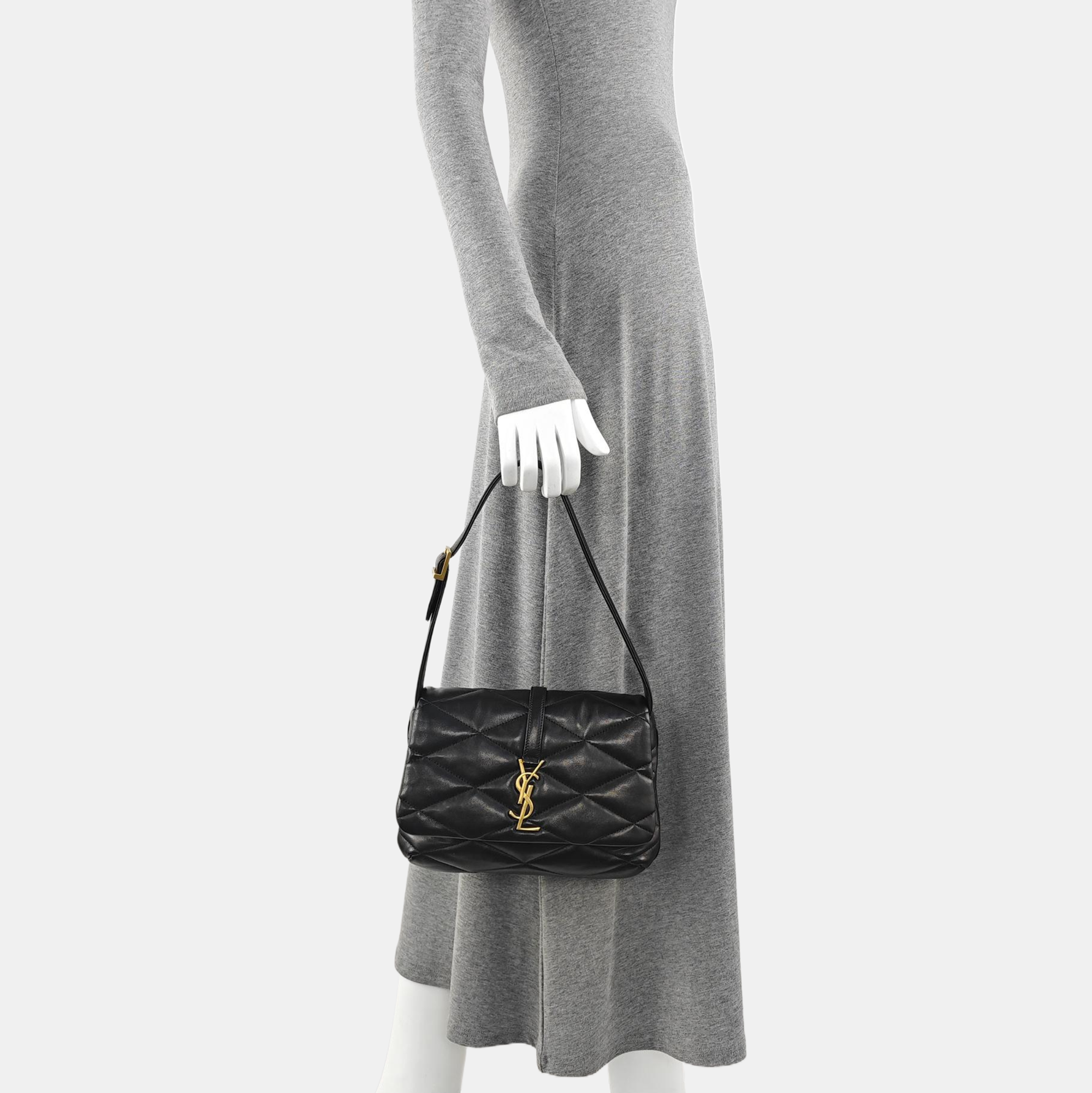 LE 57 Quilted Lambskin Black