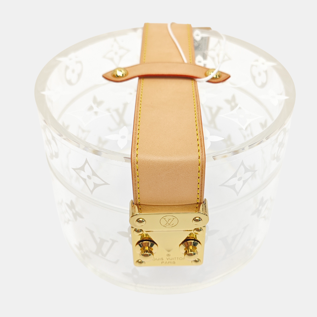 BOX SCOTT Monogram Plastic Clear