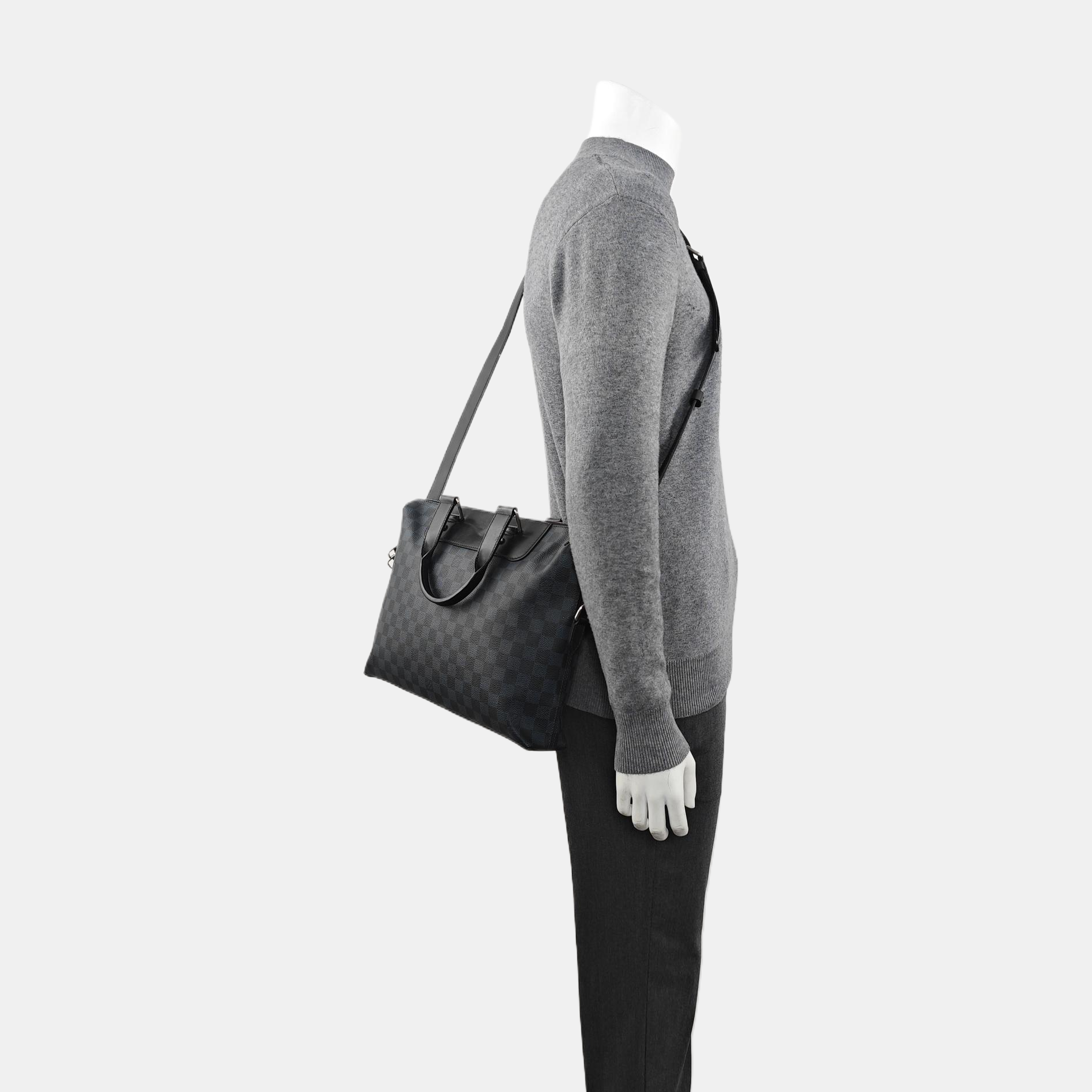 JOUR Damier Coated Canvas Blue