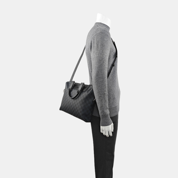 JOUR Damier Coated Canvas Blue