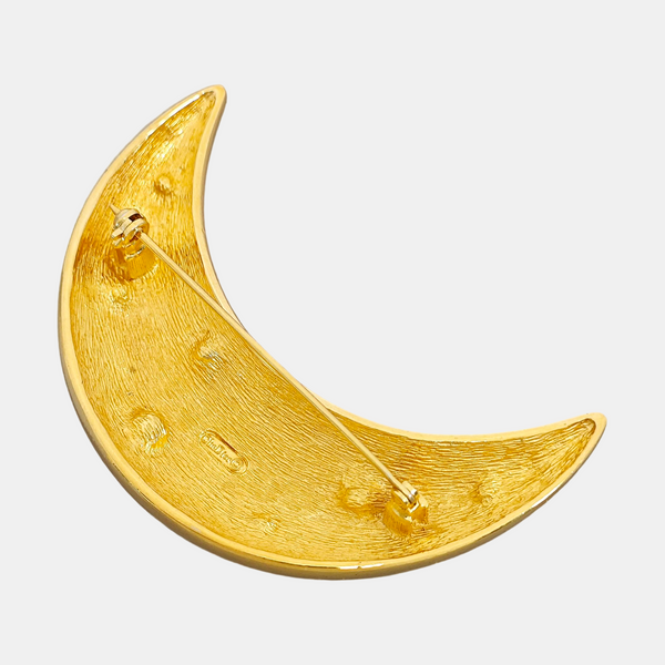 Ceramic Black Brooch