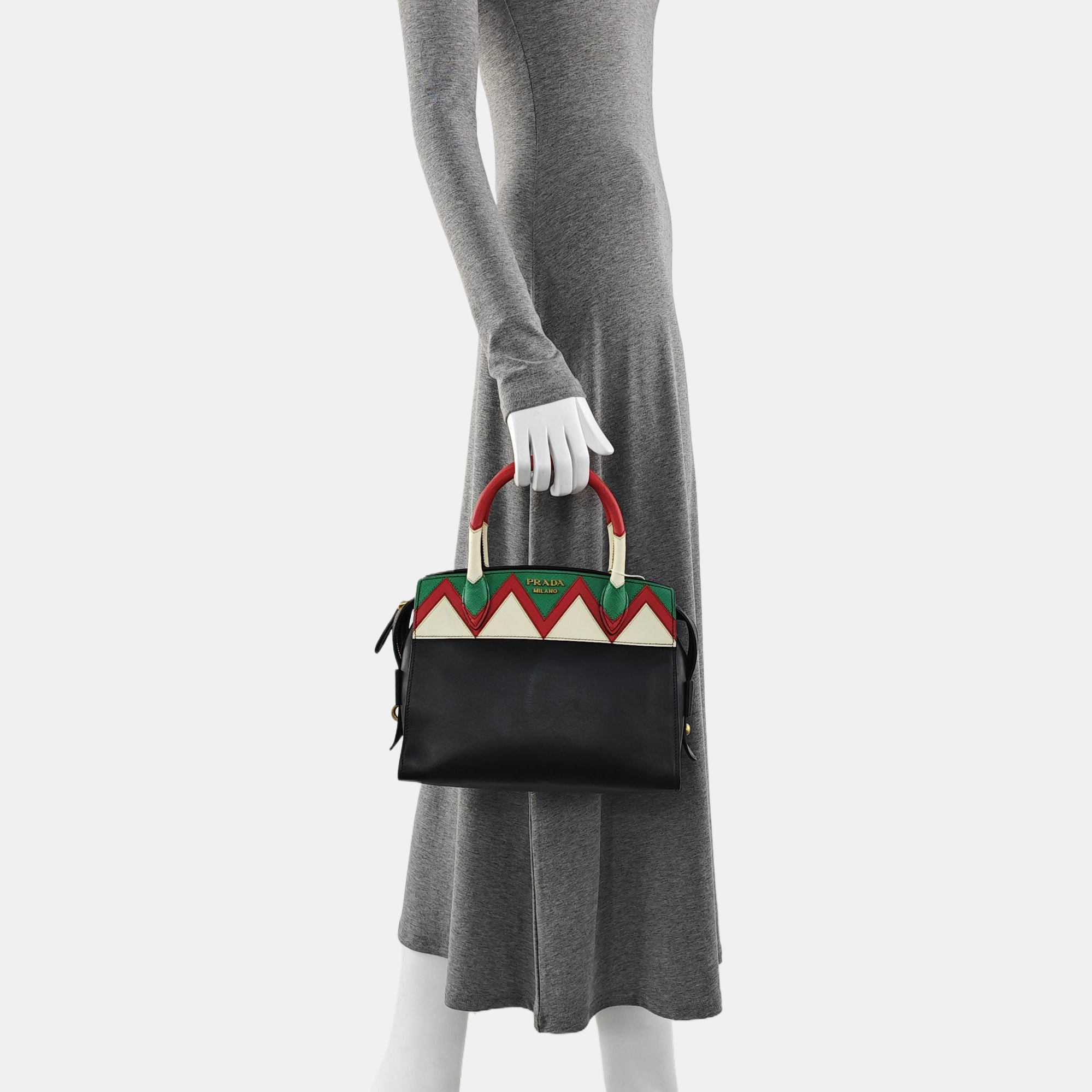 Esplanade Saffiano Calfskin Black