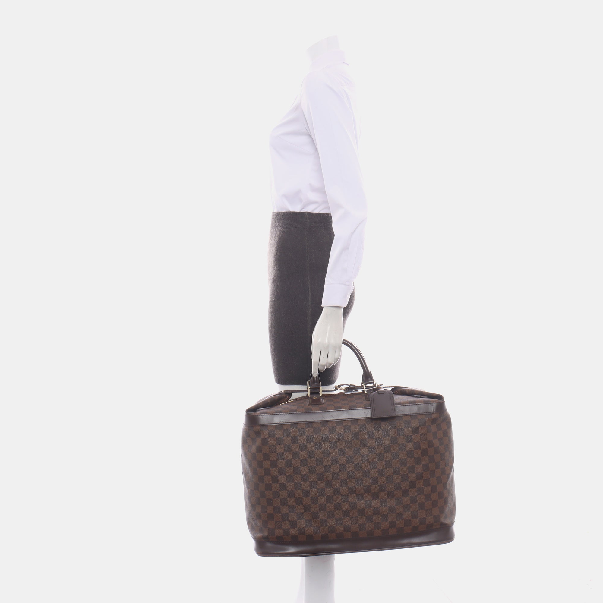 CRUISER 45 Monogram Coated Canvas Brown