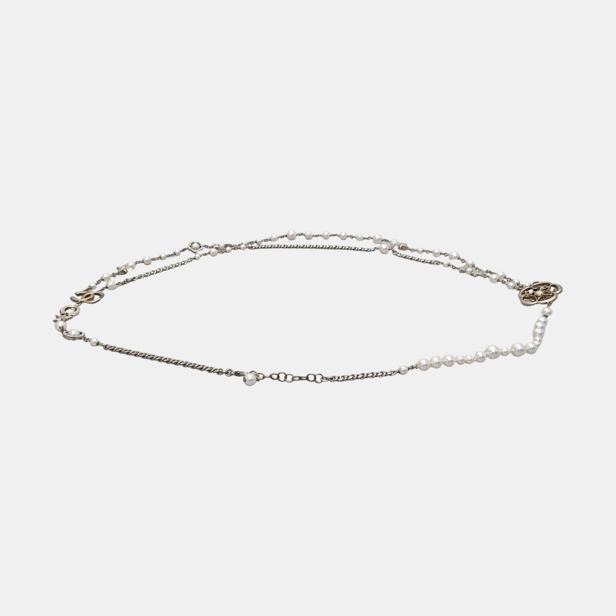 Metal Waist Chain Silver