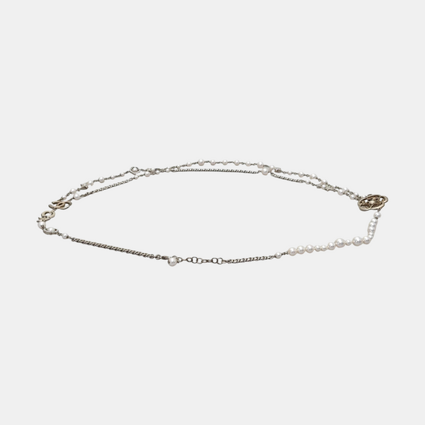 Metal Waist Chain Silver