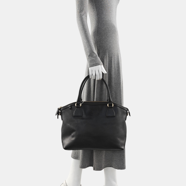 Microguccissima Calfskin Black