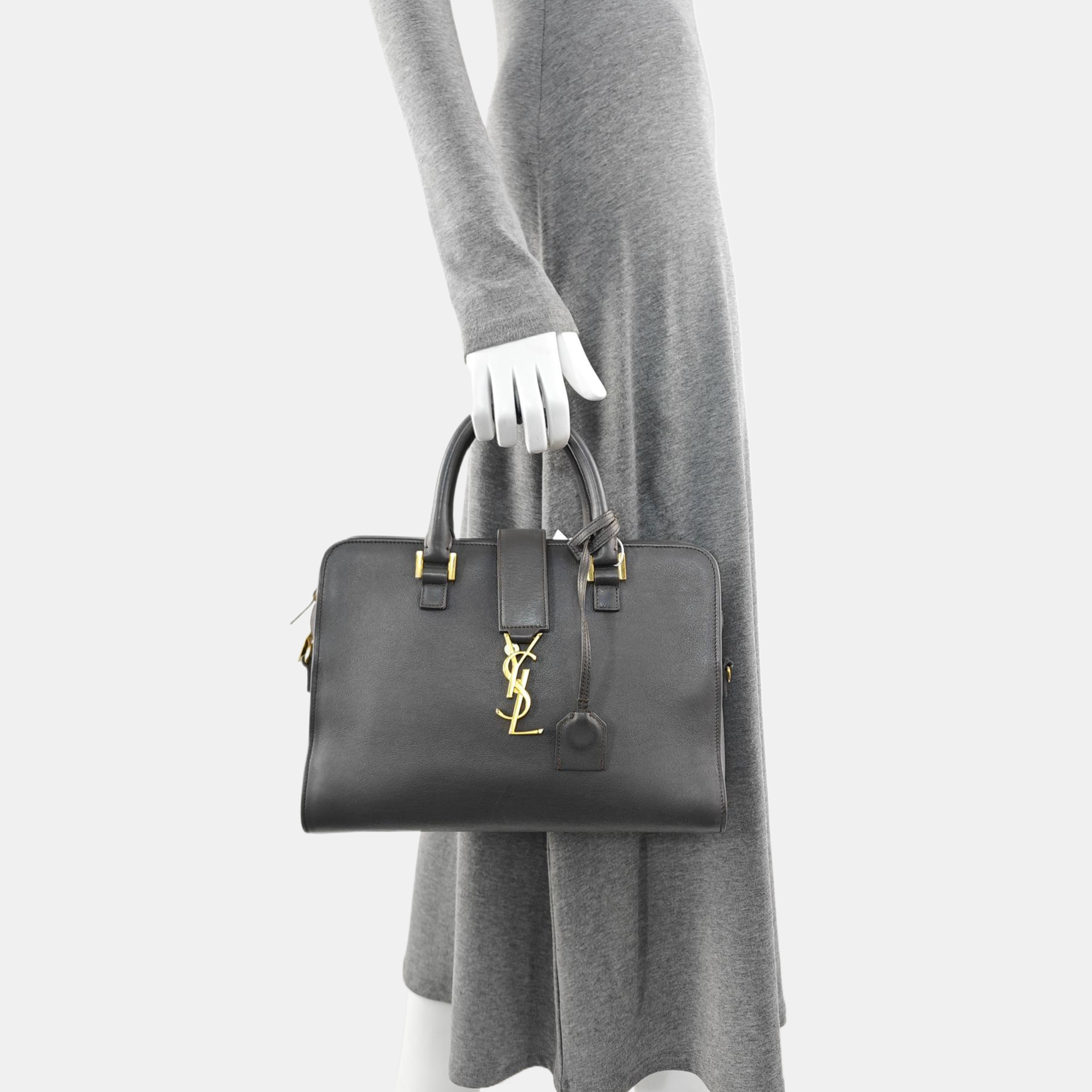 MONOGRAM CABAS Calfskin Gray