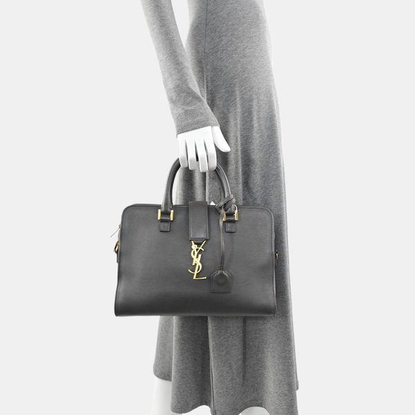 MONOGRAM CABAS Calfskin Gray
