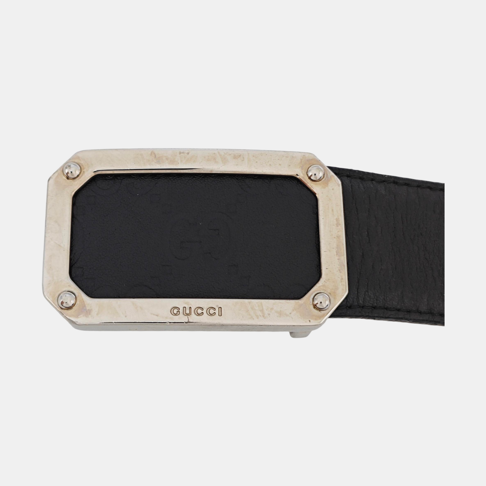 Leather Belt Black