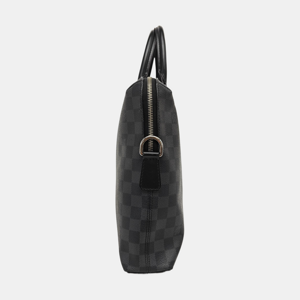 PORTE-DOCUMENTS Damier Graphite Coated Canvas Gray