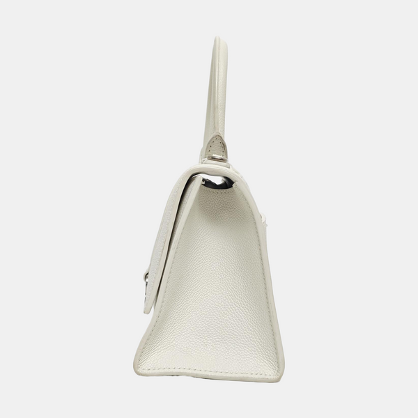 Hourglass S Calfskin White