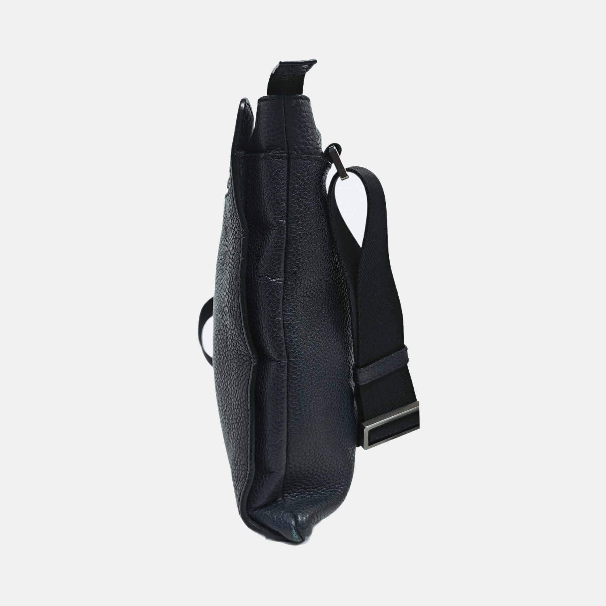 Calfskin Shoulder Bag Blue