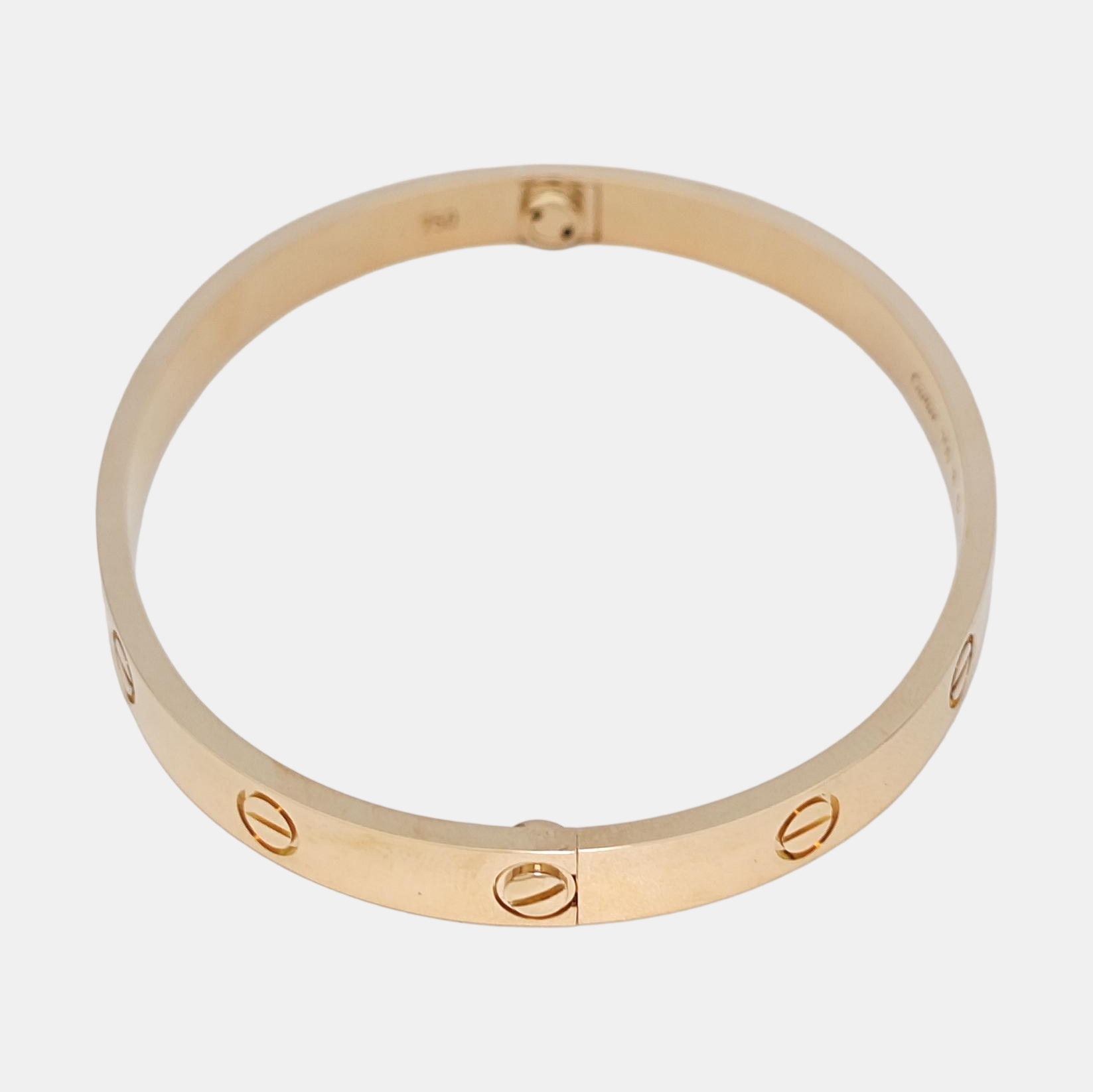 LOVE 18k Rose Gold Bangle