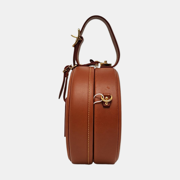 BOITE CHAPEAU PM Calfskin Brown